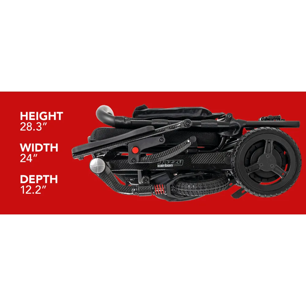Pride Mobility Jazzy® Carbon Power Wheelchair