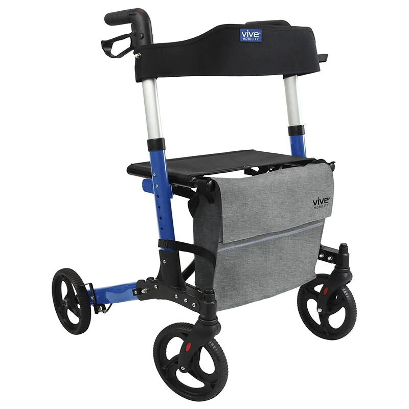 Vive Walker Rollator - Lightweight Foldable Walking Transport