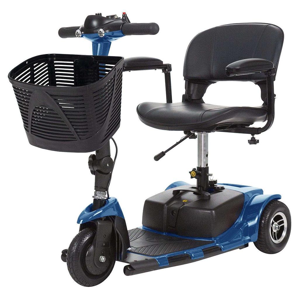 Vive 3 Wheel Mobility Scooter - Electric Long Range Powered Wheelchair