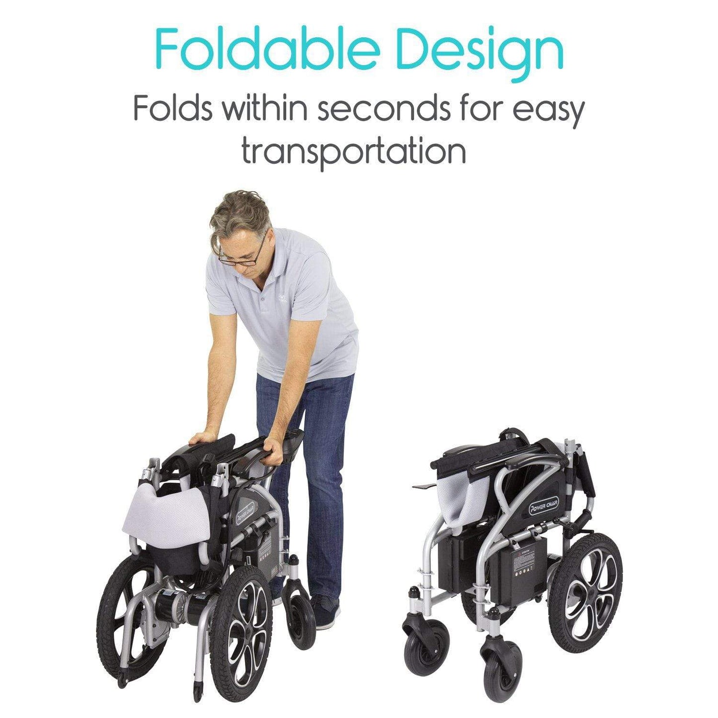 Vive Compact Power Wheelchair