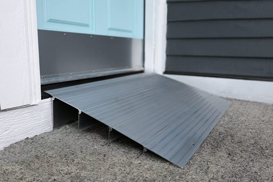 Door After Ramp Door Widening and Threshold Ramp Installation – RampDR.com