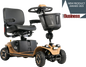 Pride Baja® 4-Wheel Outdoor Mobility Scooter