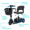 3 Wheel Mobility Scooter - Electric Long Range Powered Wheelchair