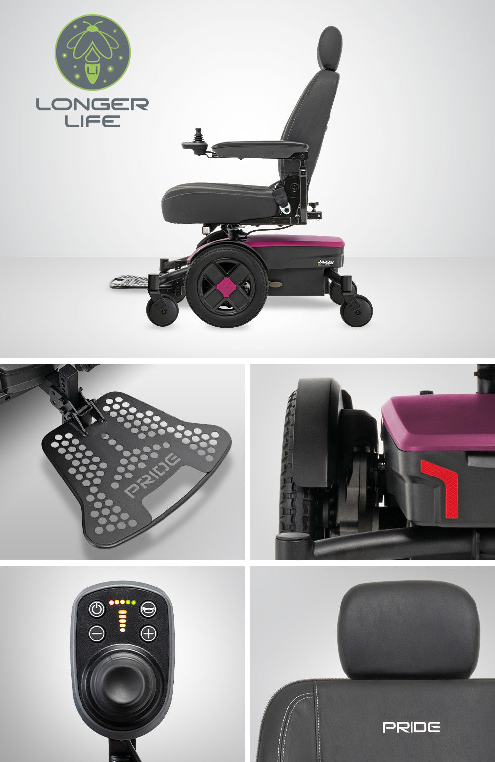 Pride Mobility Jazzy® EVO 613 Li