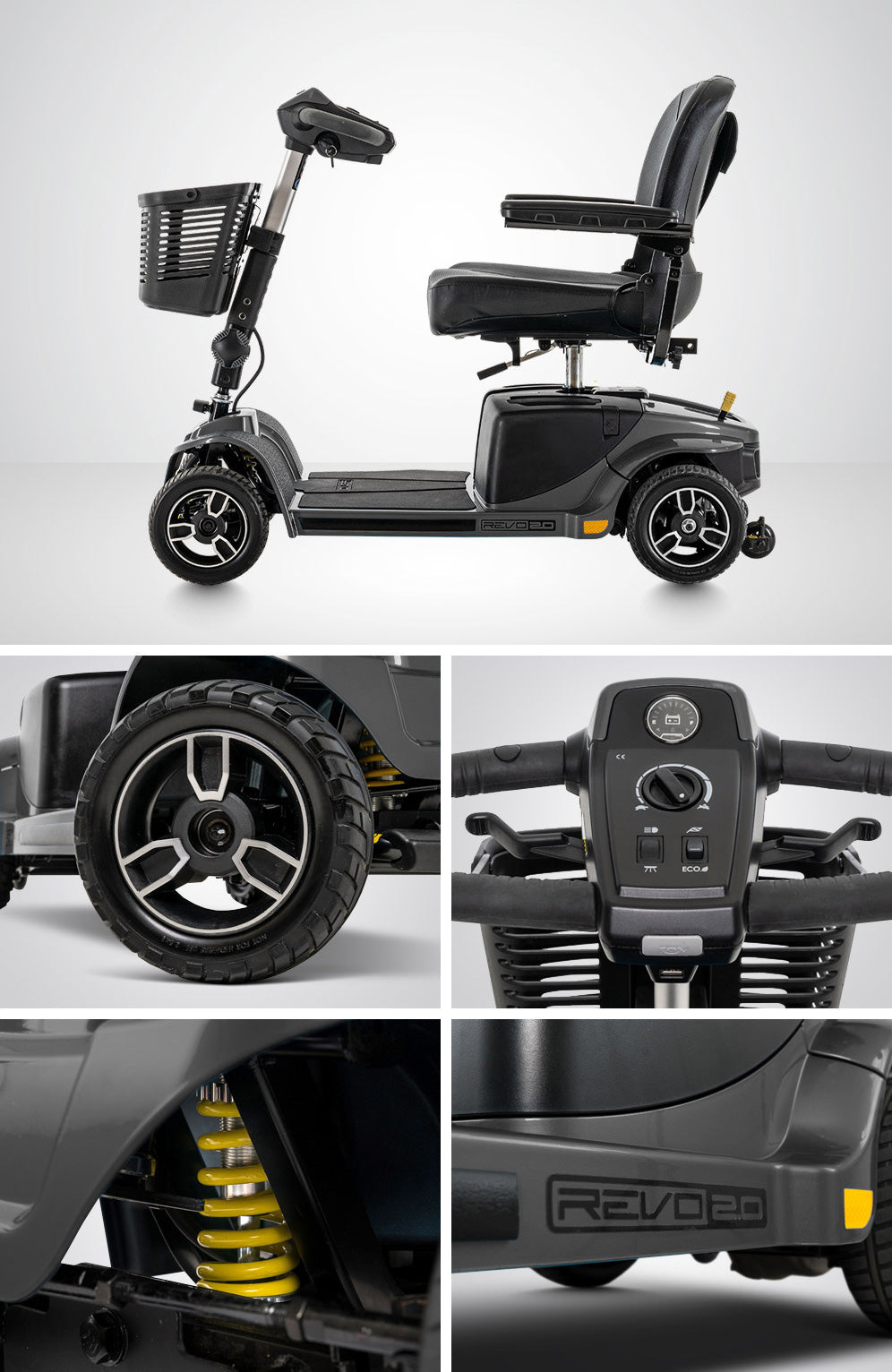 Pride Mobility Revo® 2.0 4-Wheel Mobility Scooter