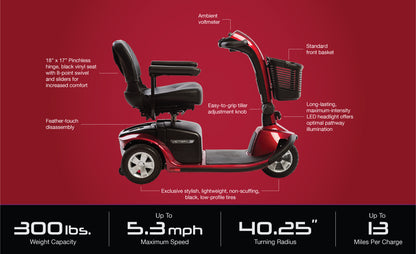 Pride Victory® 9 3-Wheel Mobility Scooter