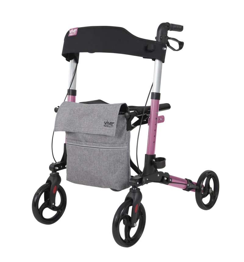 Walker Rollator - Lightweight Foldable Walking Transport