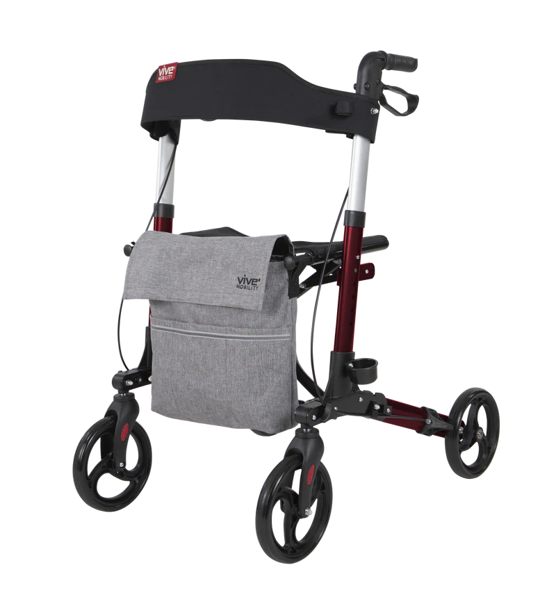 Walker Rollator - Lightweight Foldable Walking Transport